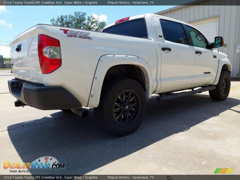 2019 Toyota Tundra SR5 CrewMax 4x4 Super White / Graphite Photo #3
