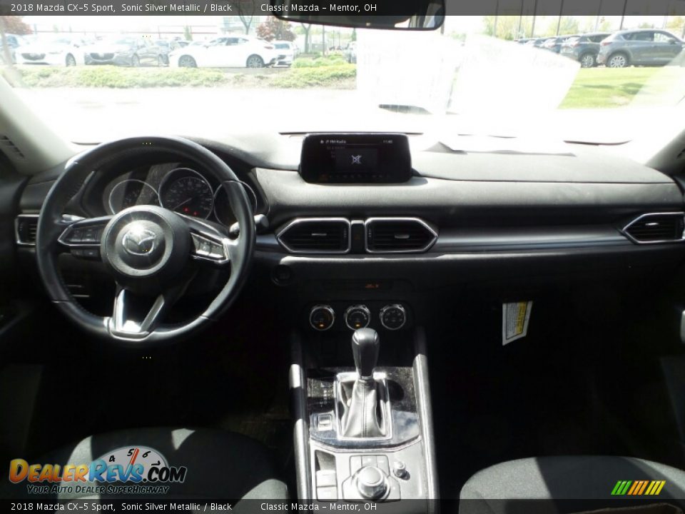 2018 Mazda CX-5 Sport Sonic Silver Metallic / Black Photo #2