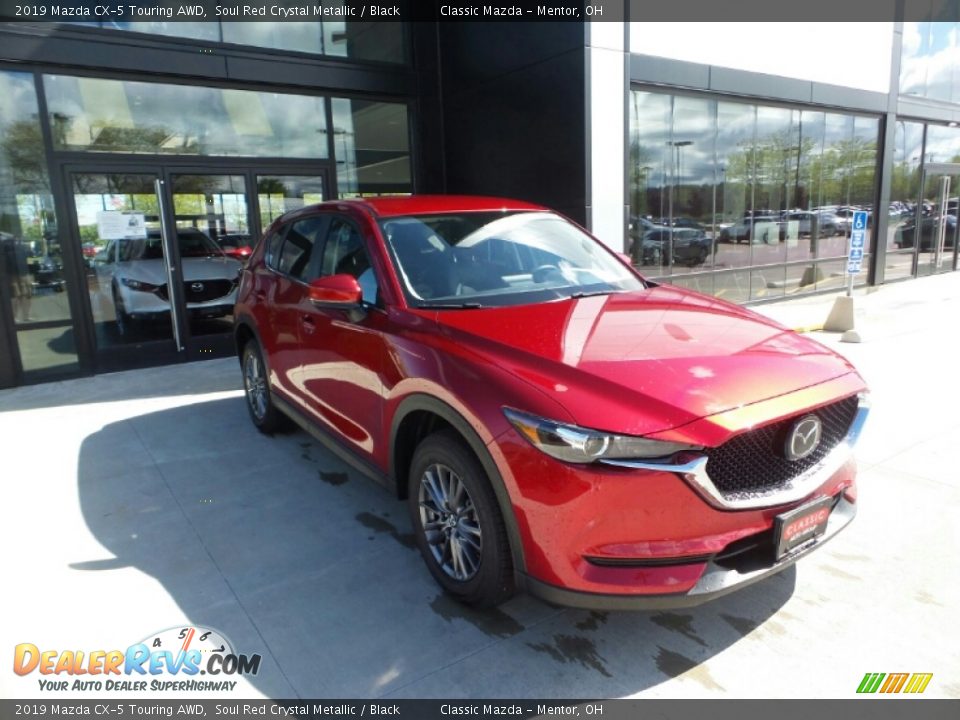 2019 Mazda CX-5 Touring AWD Soul Red Crystal Metallic / Black Photo #1