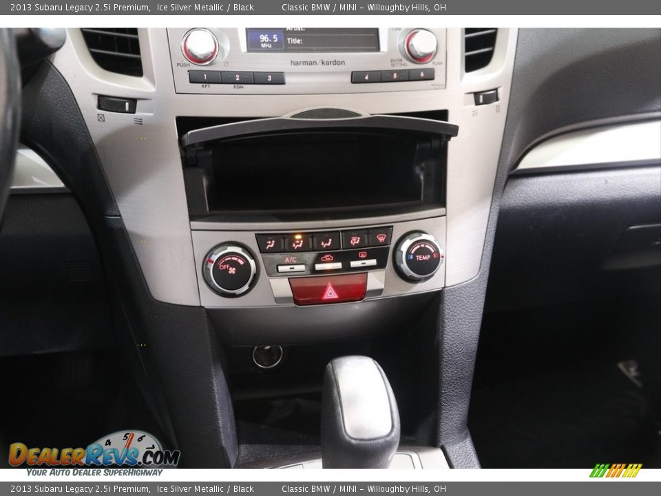 2013 Subaru Legacy 2.5i Premium Ice Silver Metallic / Black Photo #12