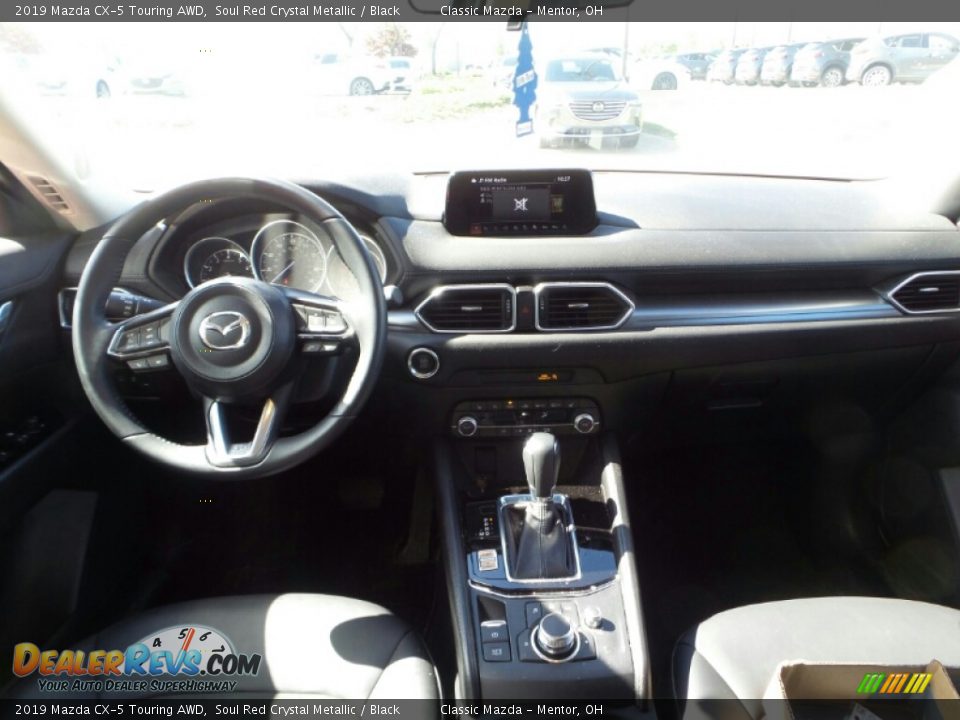2019 Mazda CX-5 Touring AWD Soul Red Crystal Metallic / Black Photo #2