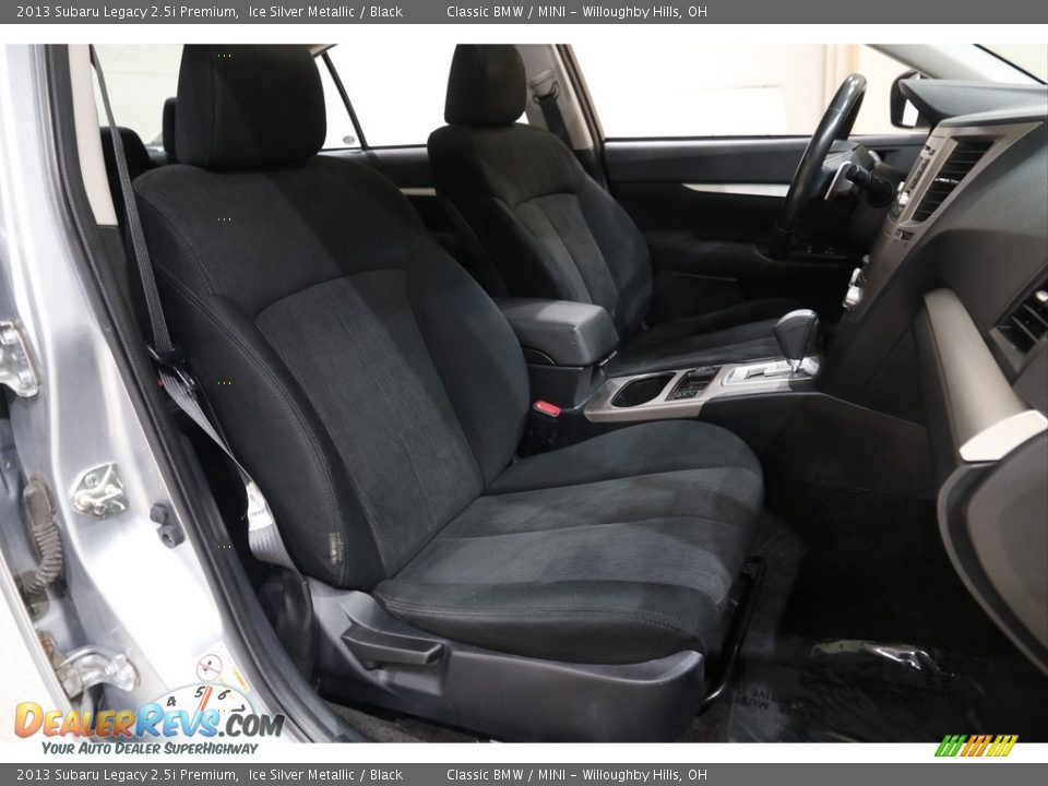 Black Interior - 2013 Subaru Legacy 2.5i Premium Photo #14