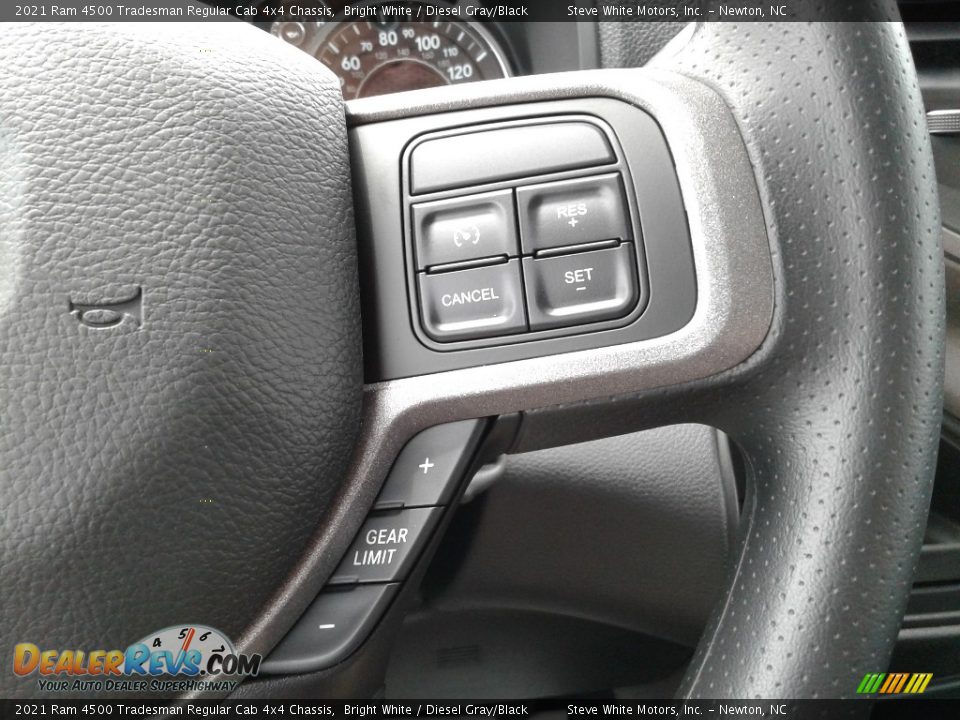 2021 Ram 4500 Tradesman Regular Cab 4x4 Chassis Steering Wheel Photo #15