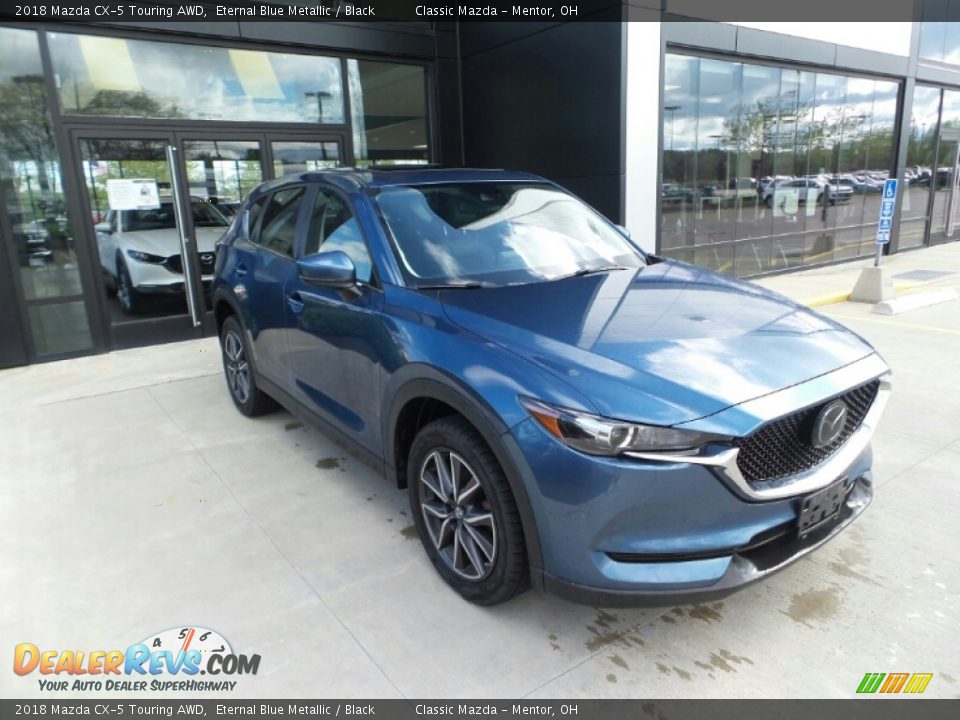 2018 Mazda CX-5 Touring AWD Eternal Blue Metallic / Black Photo #1