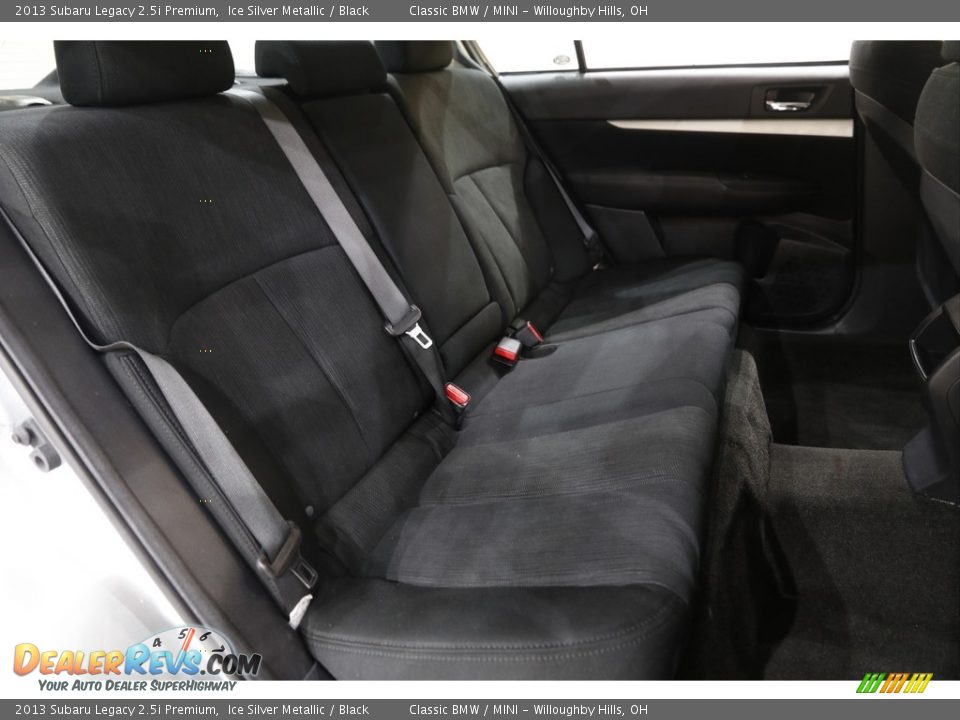 Rear Seat of 2013 Subaru Legacy 2.5i Premium Photo #15