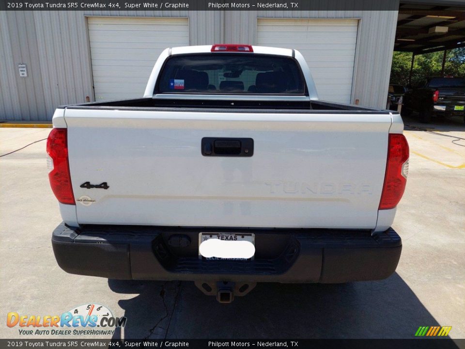 2019 Toyota Tundra SR5 CrewMax 4x4 Super White / Graphite Photo #8