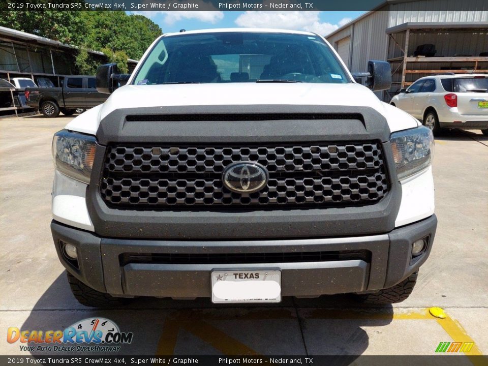 2019 Toyota Tundra SR5 CrewMax 4x4 Super White / Graphite Photo #9