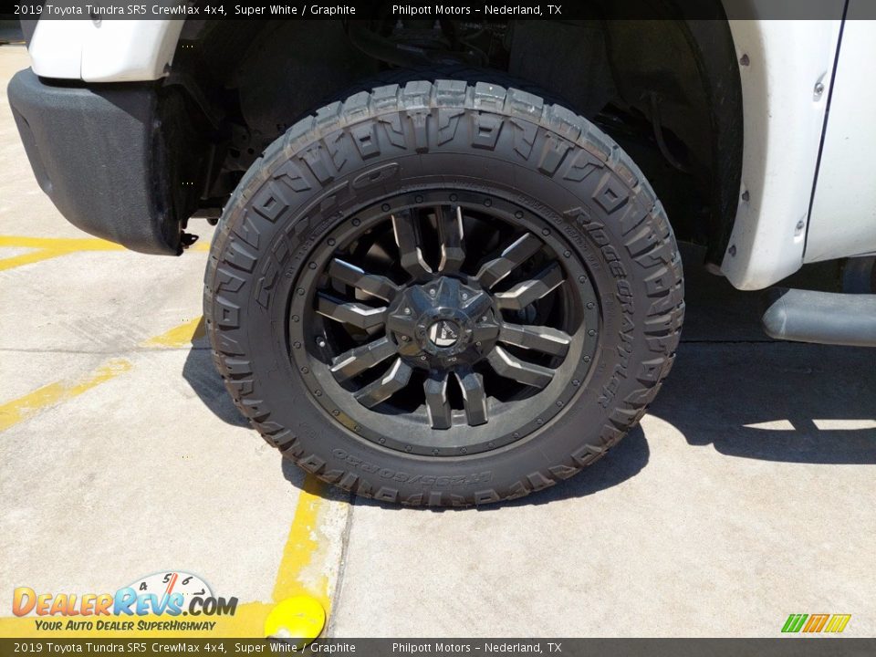 2019 Toyota Tundra SR5 CrewMax 4x4 Super White / Graphite Photo #10