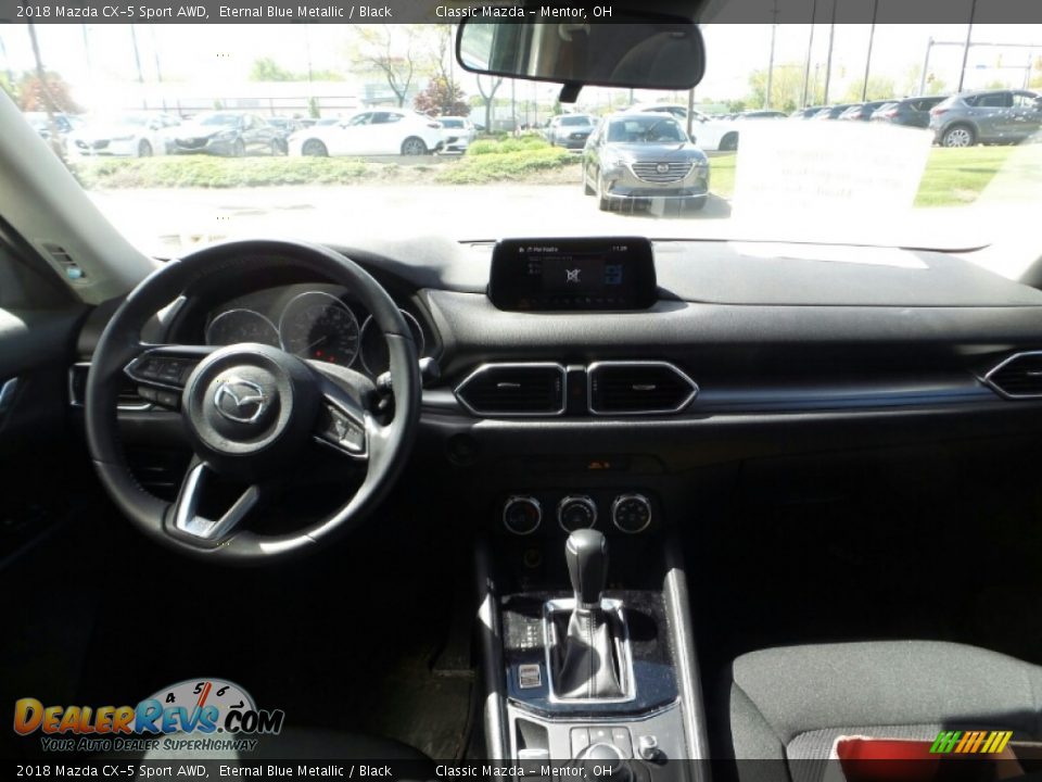 2018 Mazda CX-5 Sport AWD Eternal Blue Metallic / Black Photo #2