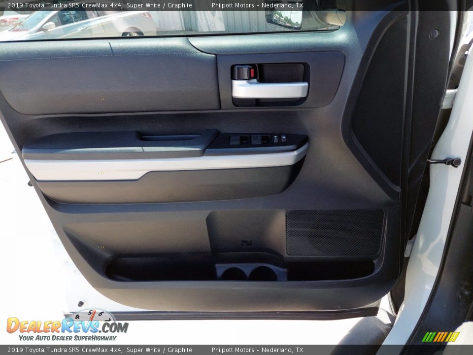 2019 Toyota Tundra SR5 CrewMax 4x4 Super White / Graphite Photo #13