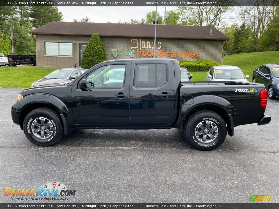 2019 Nissan Frontier Pro-4X Crew Cab 4x4 Midnight Black / Graphite/Steel Photo #1