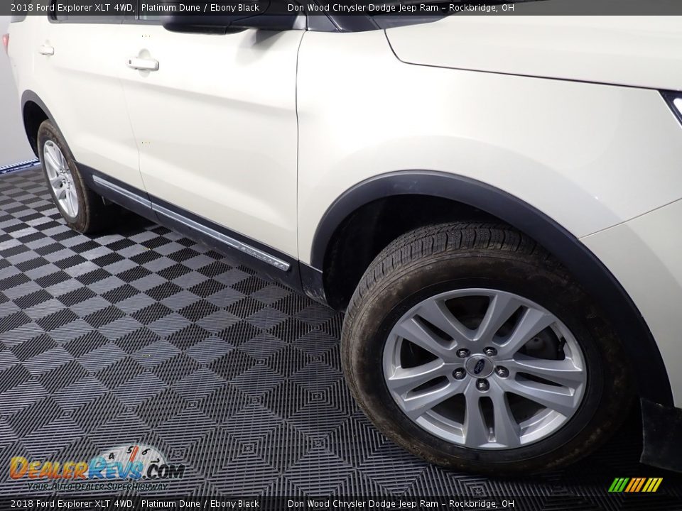 2018 Ford Explorer XLT 4WD Platinum Dune / Ebony Black Photo #4
