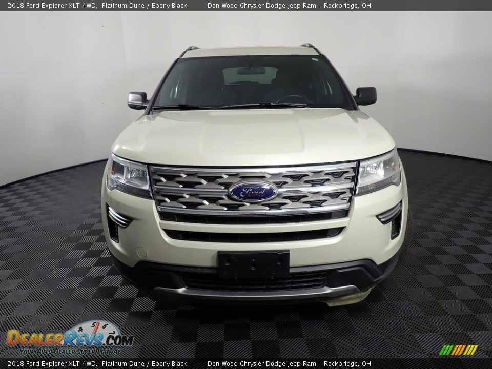 2018 Ford Explorer XLT 4WD Platinum Dune / Ebony Black Photo #5