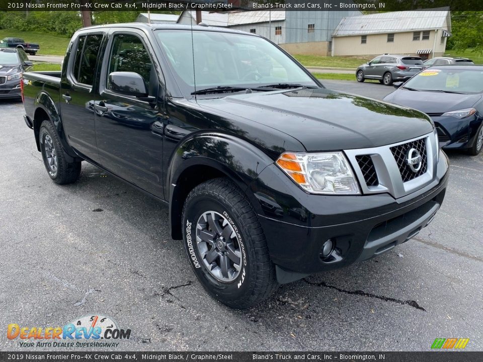 Midnight Black 2019 Nissan Frontier Pro-4X Crew Cab 4x4 Photo #4