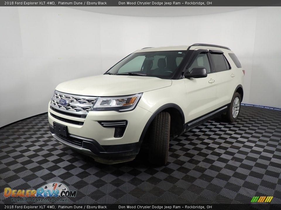 2018 Ford Explorer XLT 4WD Platinum Dune / Ebony Black Photo #7