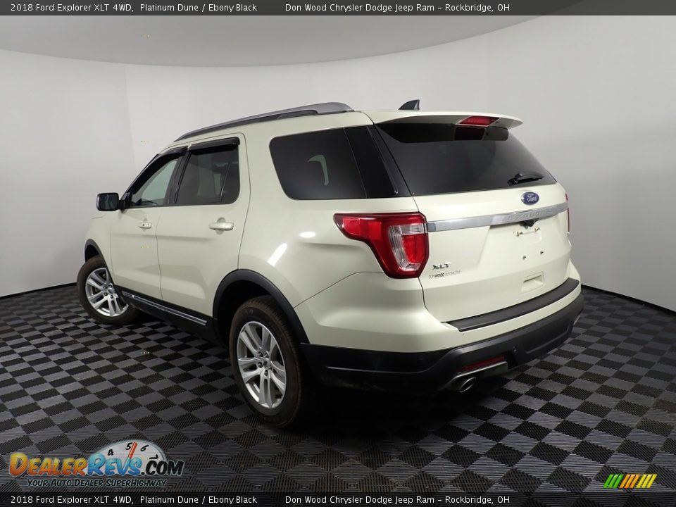 2018 Ford Explorer XLT 4WD Platinum Dune / Ebony Black Photo #10