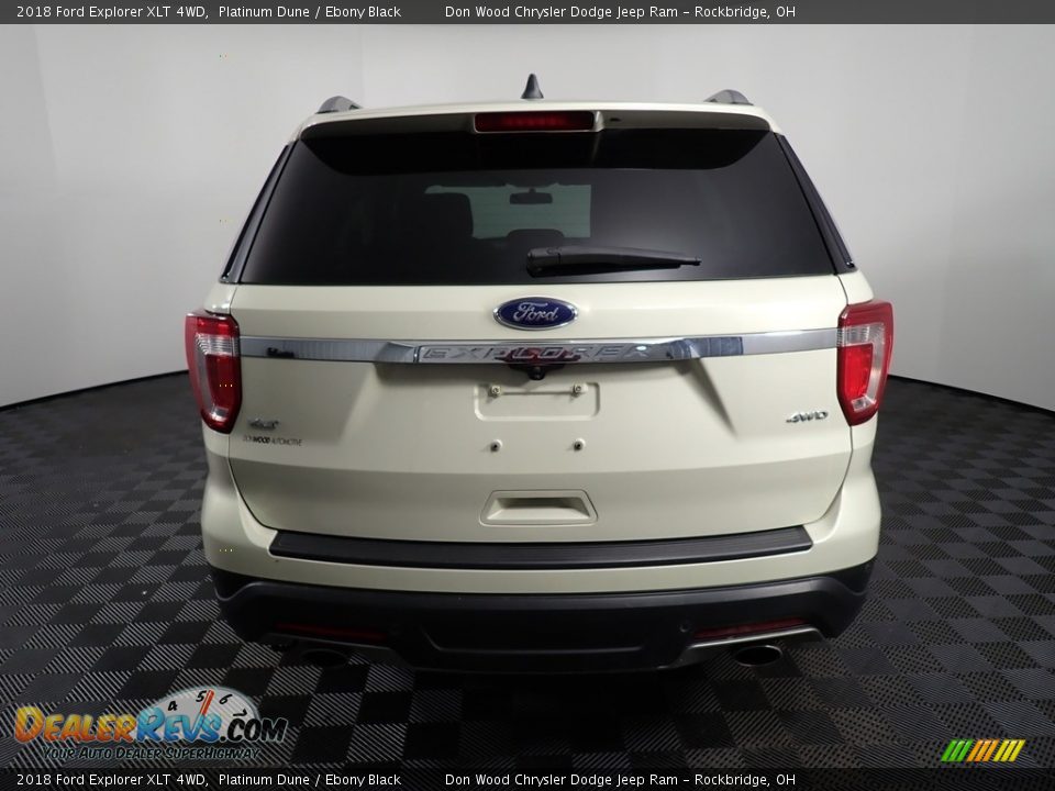 2018 Ford Explorer XLT 4WD Platinum Dune / Ebony Black Photo #11
