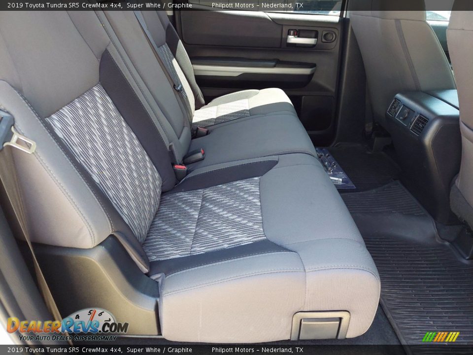 2019 Toyota Tundra SR5 CrewMax 4x4 Super White / Graphite Photo #26