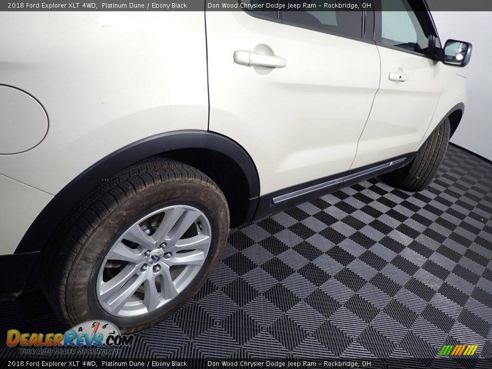 2018 Ford Explorer XLT 4WD Platinum Dune / Ebony Black Photo #17