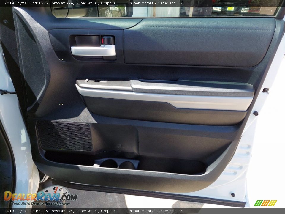 2019 Toyota Tundra SR5 CrewMax 4x4 Super White / Graphite Photo #27