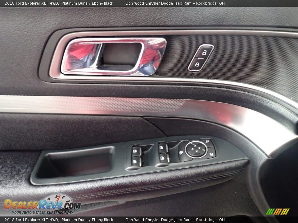 2018 Ford Explorer XLT 4WD Platinum Dune / Ebony Black Photo #20