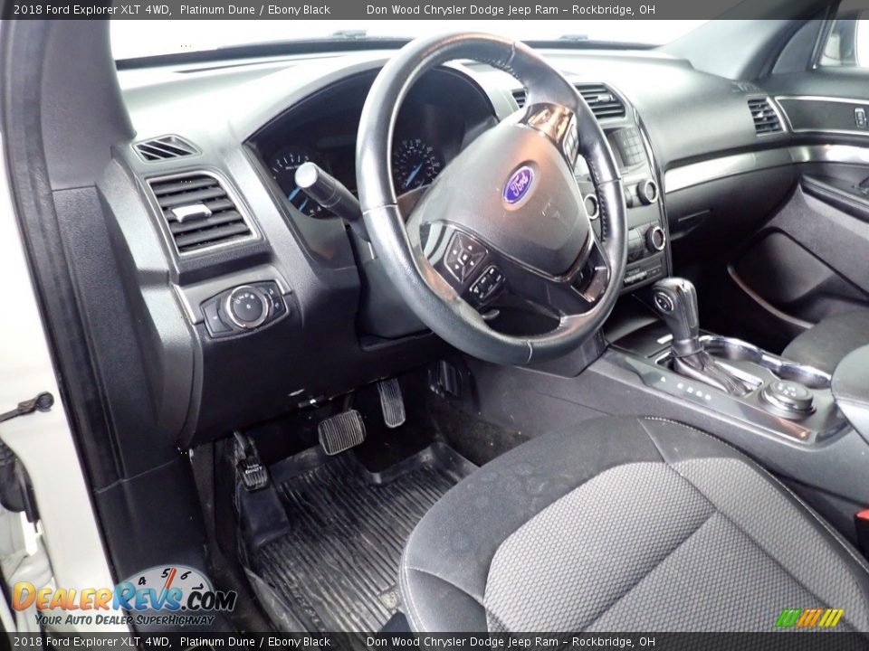 2018 Ford Explorer XLT 4WD Platinum Dune / Ebony Black Photo #23