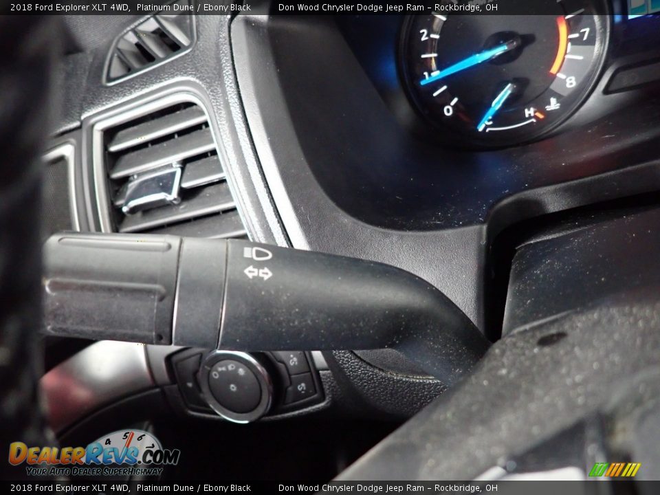 2018 Ford Explorer XLT 4WD Platinum Dune / Ebony Black Photo #36