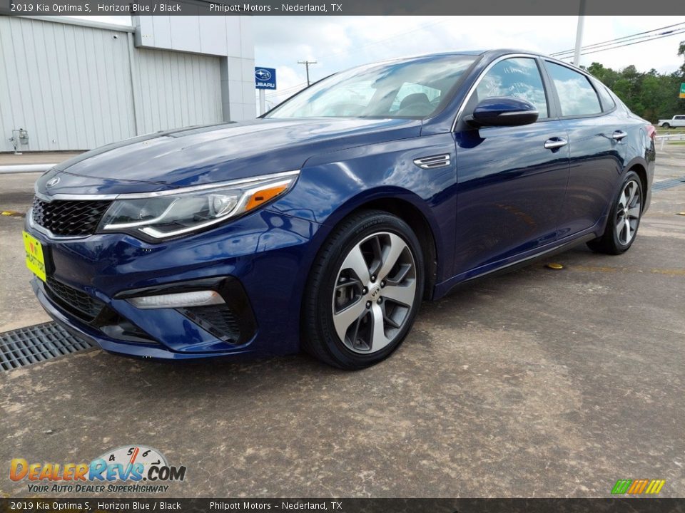 2019 Kia Optima S Horizon Blue / Black Photo #2