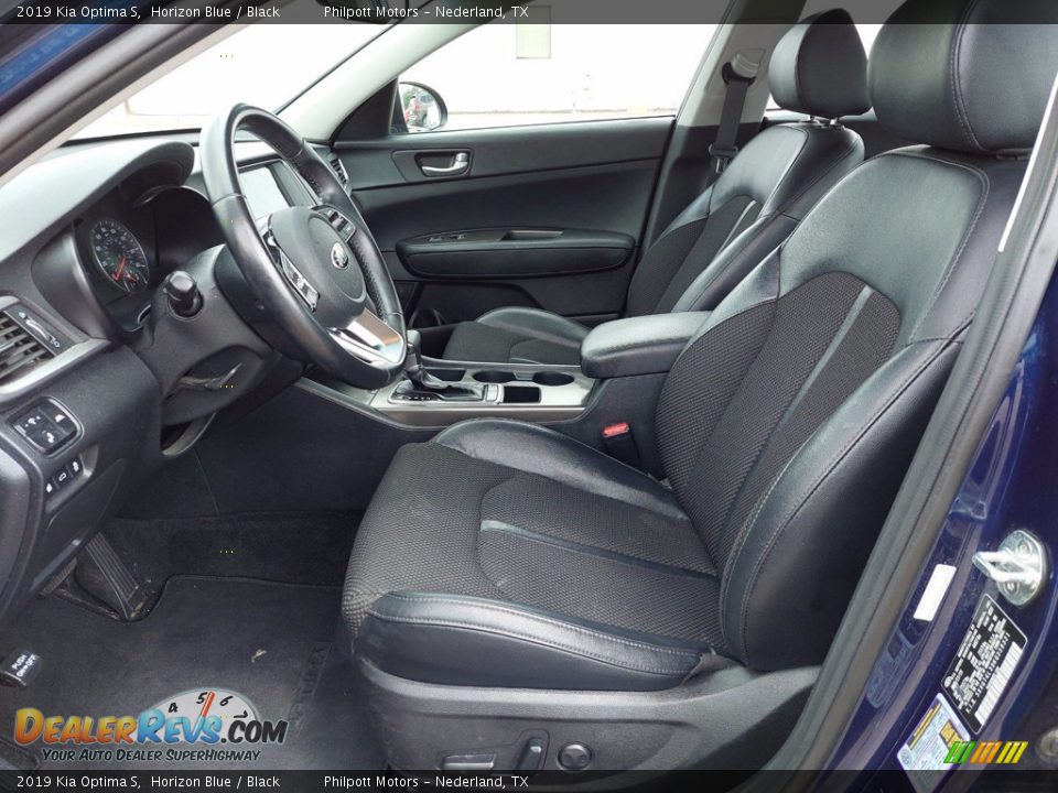 2019 Kia Optima S Horizon Blue / Black Photo #4