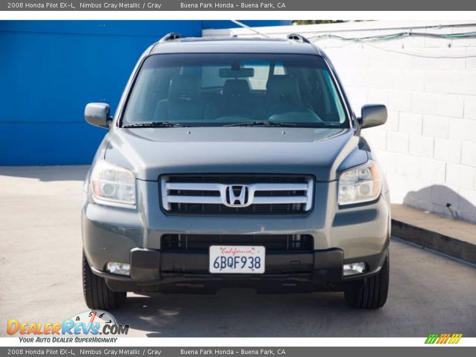 2008 Honda Pilot EX-L Nimbus Gray Metallic / Gray Photo #7