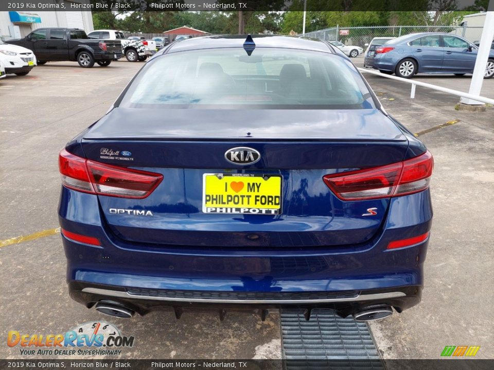 2019 Kia Optima S Horizon Blue / Black Photo #7