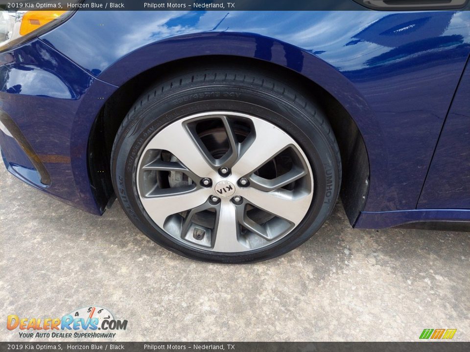 2019 Kia Optima S Horizon Blue / Black Photo #9