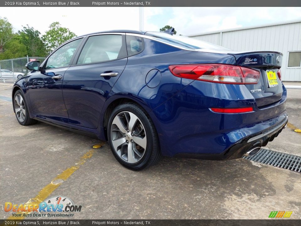 2019 Kia Optima S Horizon Blue / Black Photo #10
