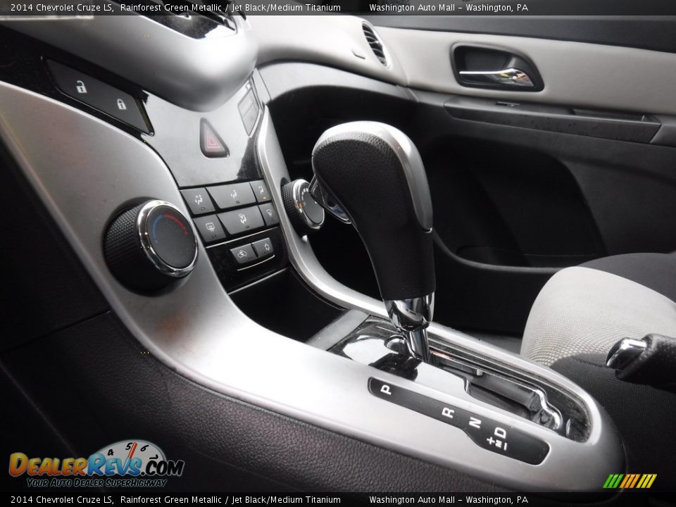 2014 Chevrolet Cruze LS Rainforest Green Metallic / Jet Black/Medium Titanium Photo #15