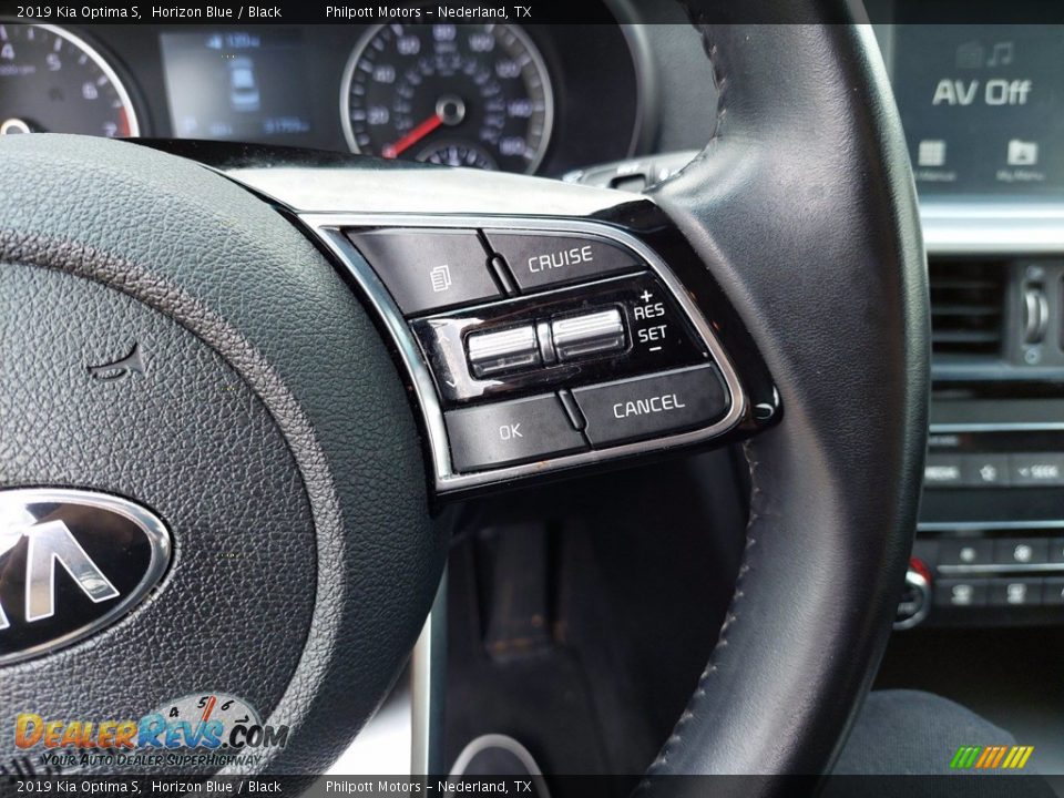 2019 Kia Optima S Horizon Blue / Black Photo #15