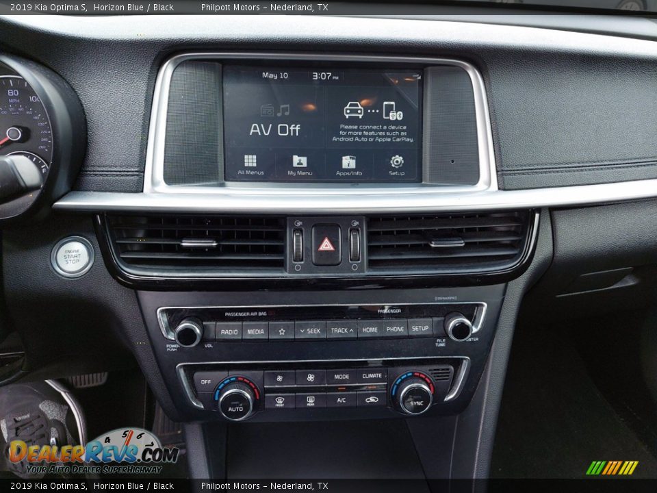2019 Kia Optima S Horizon Blue / Black Photo #16