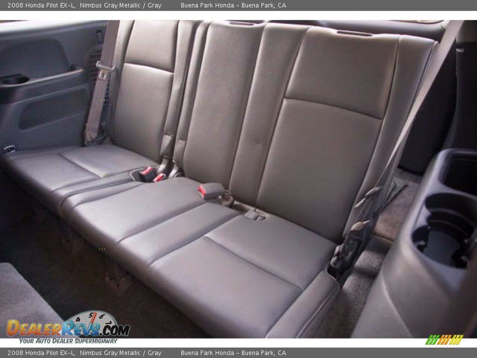 2008 Honda Pilot EX-L Nimbus Gray Metallic / Gray Photo #16