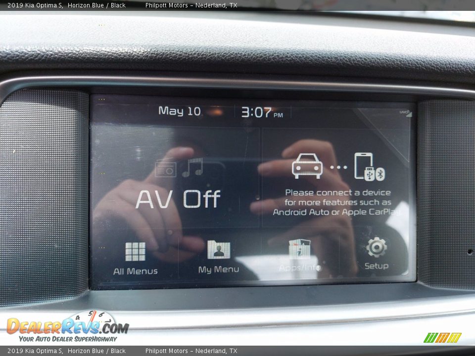 2019 Kia Optima S Horizon Blue / Black Photo #17