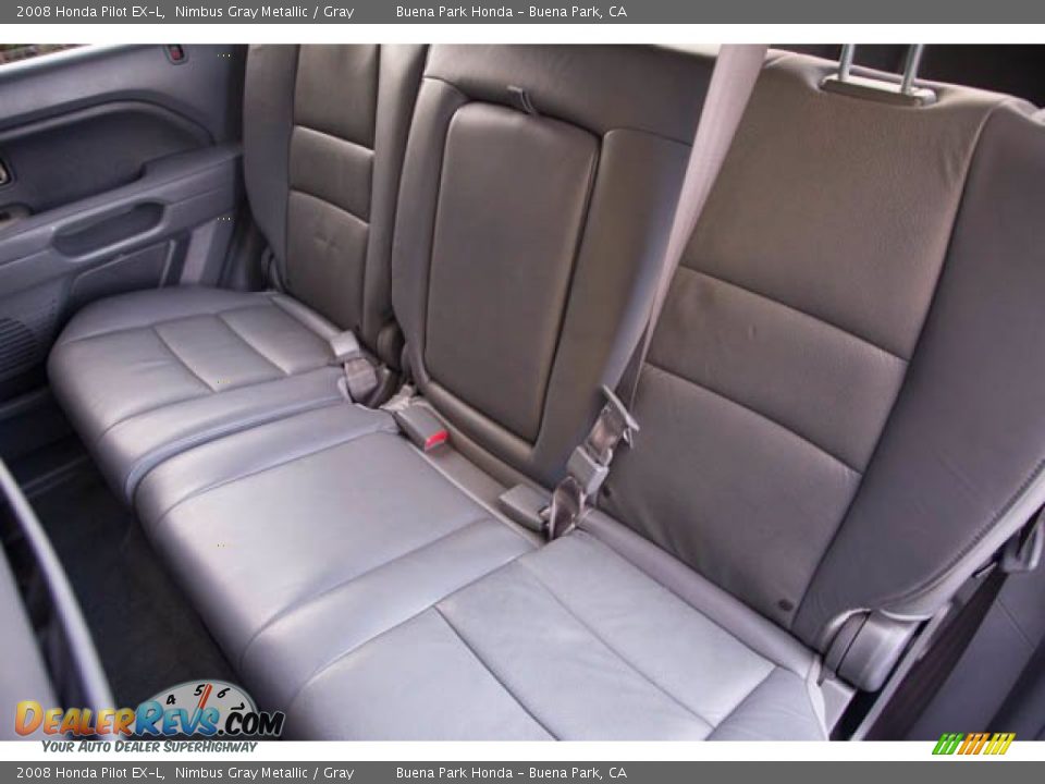 2008 Honda Pilot EX-L Nimbus Gray Metallic / Gray Photo #17