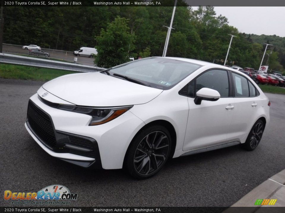 2020 Toyota Corolla SE Super White / Black Photo #11