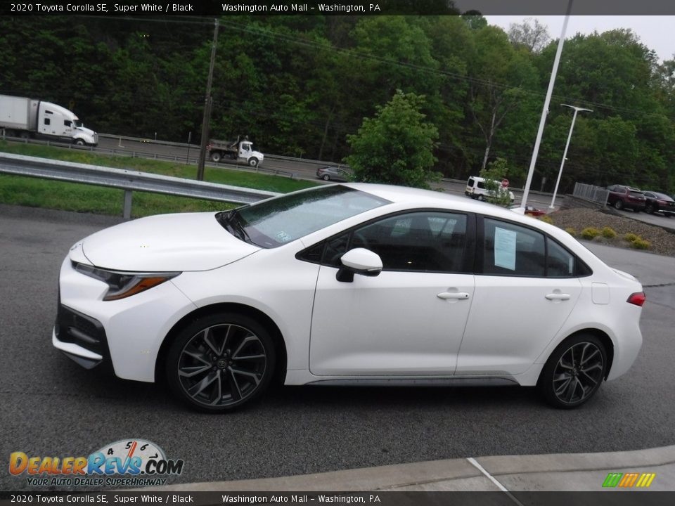 2020 Toyota Corolla SE Super White / Black Photo #12