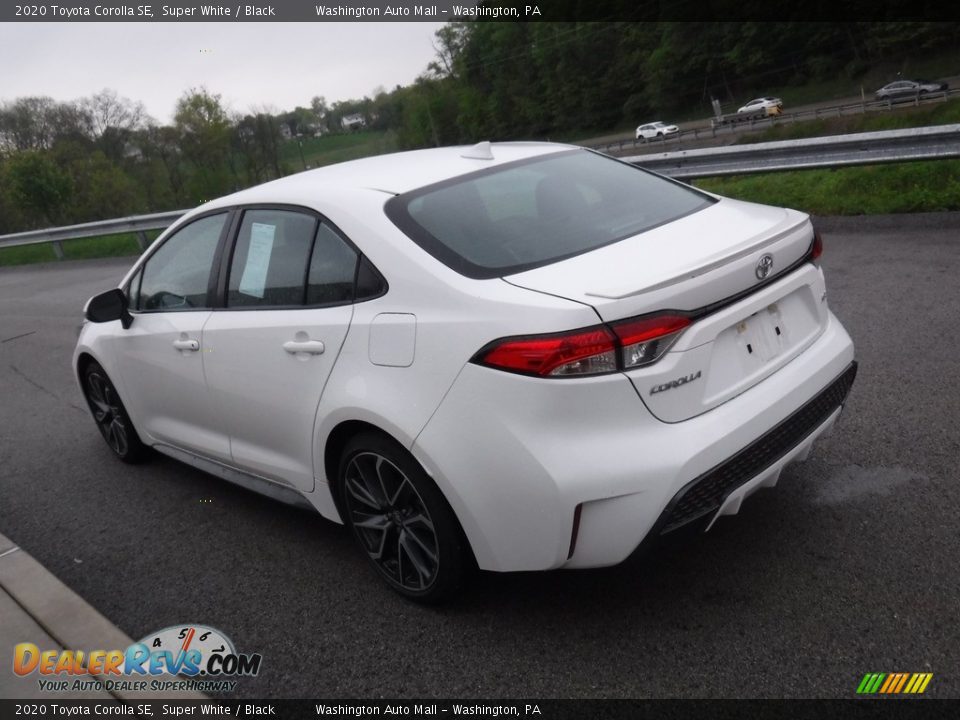 2020 Toyota Corolla SE Super White / Black Photo #13