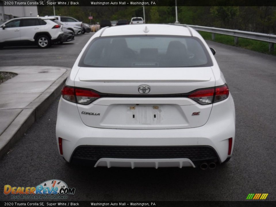 2020 Toyota Corolla SE Super White / Black Photo #14