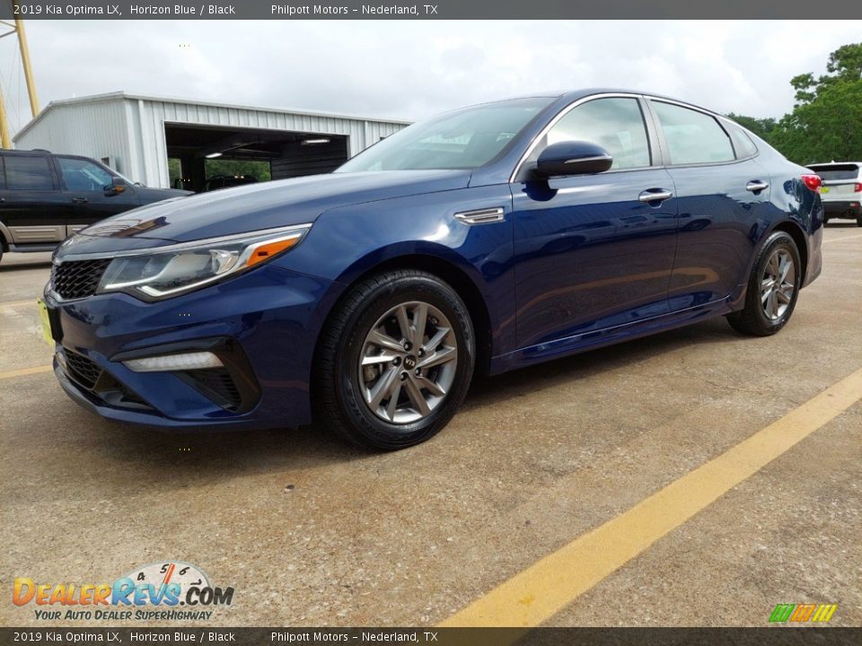 2019 Kia Optima LX Horizon Blue / Black Photo #2