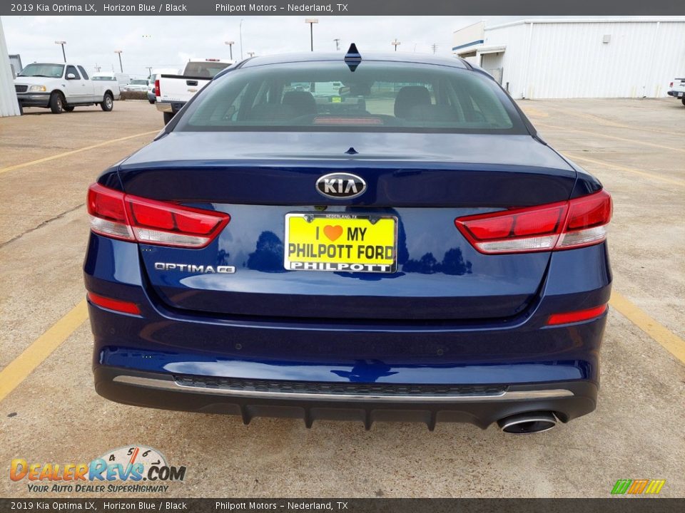 2019 Kia Optima LX Horizon Blue / Black Photo #8