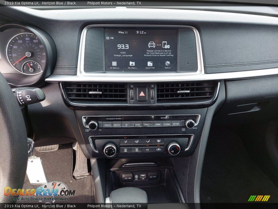 2019 Kia Optima LX Horizon Blue / Black Photo #18