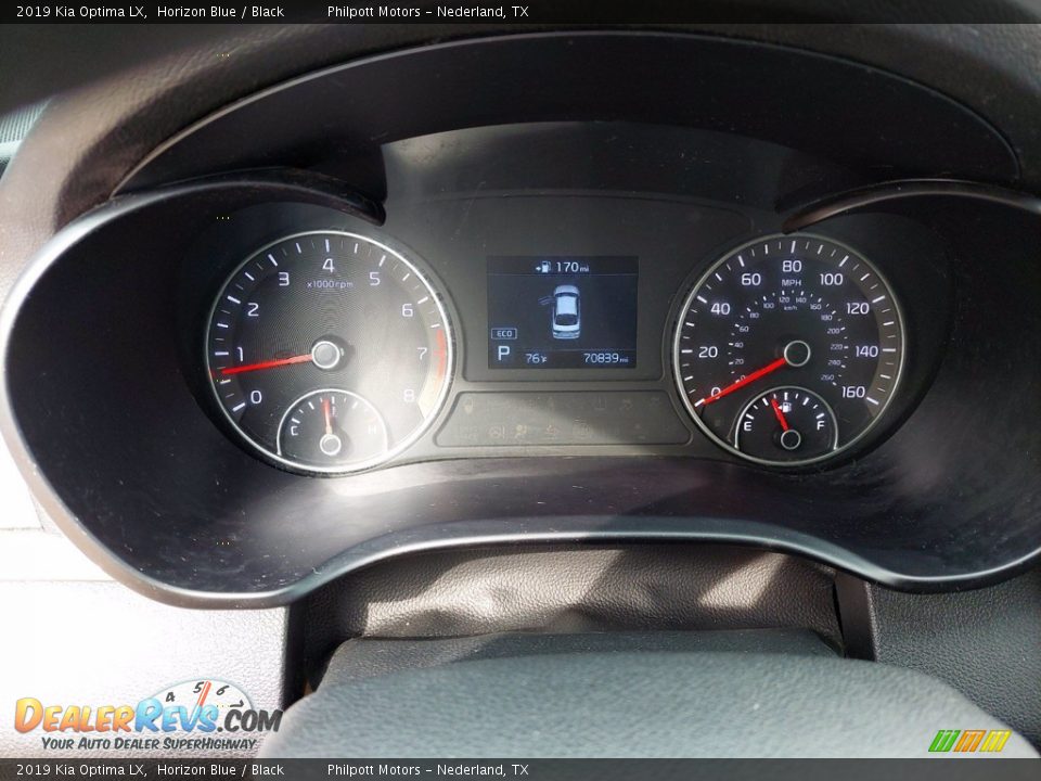 2019 Kia Optima LX Horizon Blue / Black Photo #22