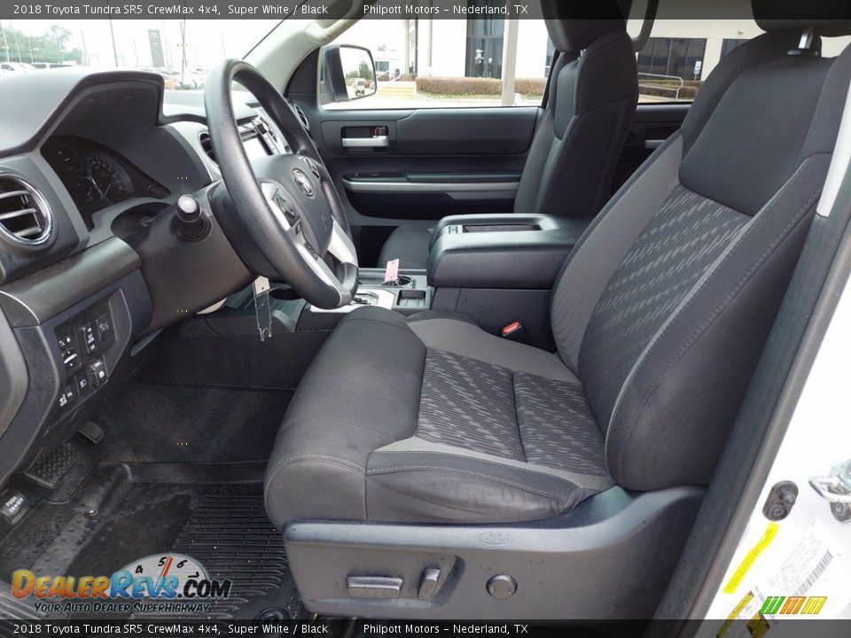 2018 Toyota Tundra SR5 CrewMax 4x4 Super White / Black Photo #4