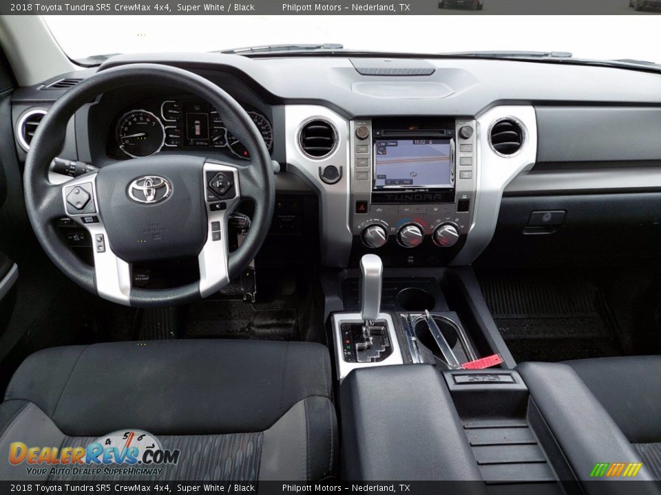 2018 Toyota Tundra SR5 CrewMax 4x4 Super White / Black Photo #5