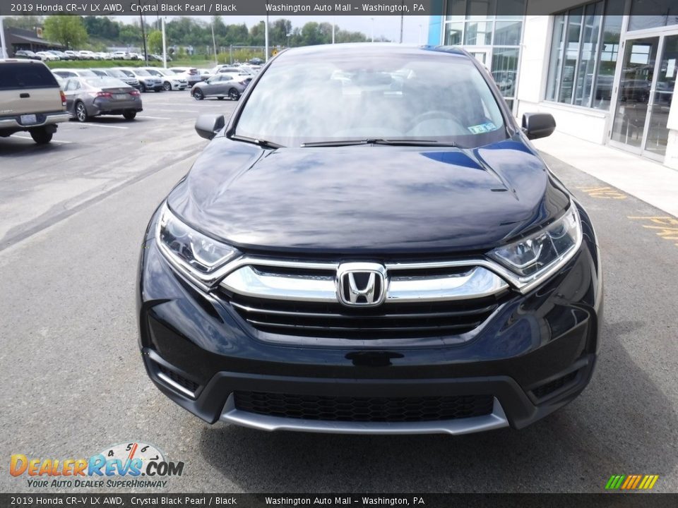 2019 Honda CR-V LX AWD Crystal Black Pearl / Black Photo #3